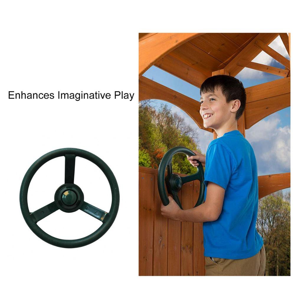 Children Steering Wheel,Fashion Cute Kids Plastic Steering Wheel Toddler Steering Wheel Toy Playground Accessories Customized Manufacturer