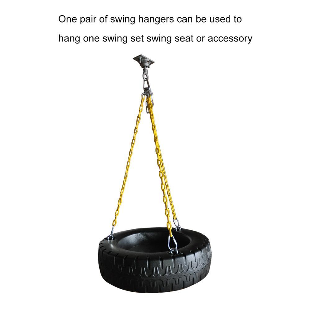 Playground Accessories Swing Heavy Duty Tire Swivel Hanger For Wooden Playground Sets