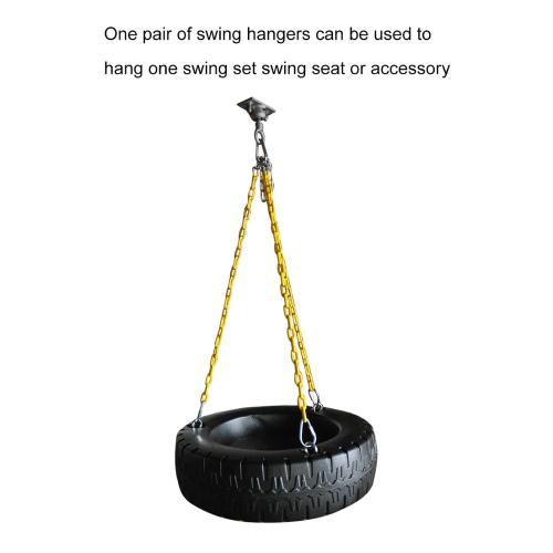 Les accessoires de terrain de jeu balancent le cintre résistant de pivot de pneu pour des ensembles en bois de terrain de jeu