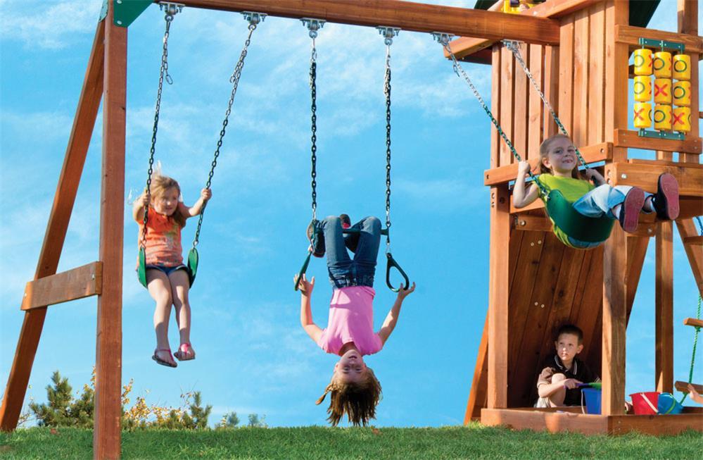 different types of swing frames and swing sets