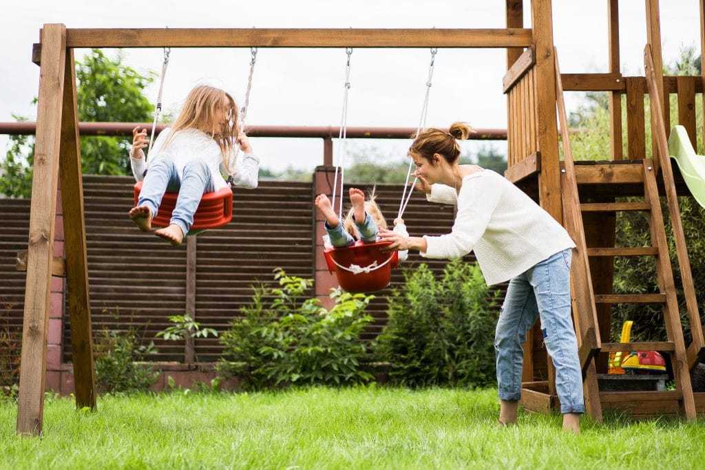 cinco consejos para instalar un columpio para niños