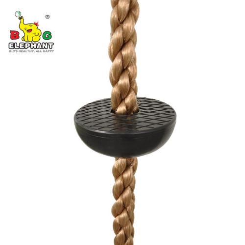 Corde d'escalade pour aire de jeux pour balançoire ou salle de gym dans la jungle - Équipement d'aire de jeux extérieur Ninja Rope