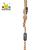 Wooden Swing, Hanging Wooden Tree Swings Seat Adjustable 48 to 83 Inches Cable, 220 lbs Capacity Birch Wood Durable, Sturdy Swings for Adult Kids Children Garden, Yard, Indoor Use