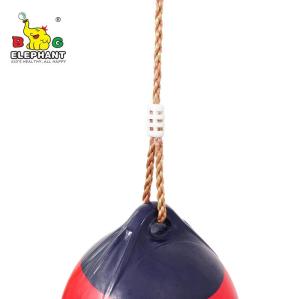 Bola de columpio hinchable con cuerda para niños