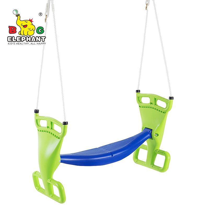 2-in-1 Glider Face To Face swing Playground Accessories Back To Back swing Play Sets Customized Manufacturer