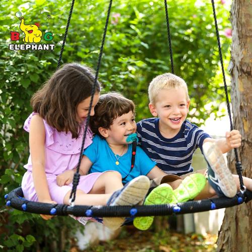 2021 Detachable Foldable Round Rope Net Webbing Swing For Children