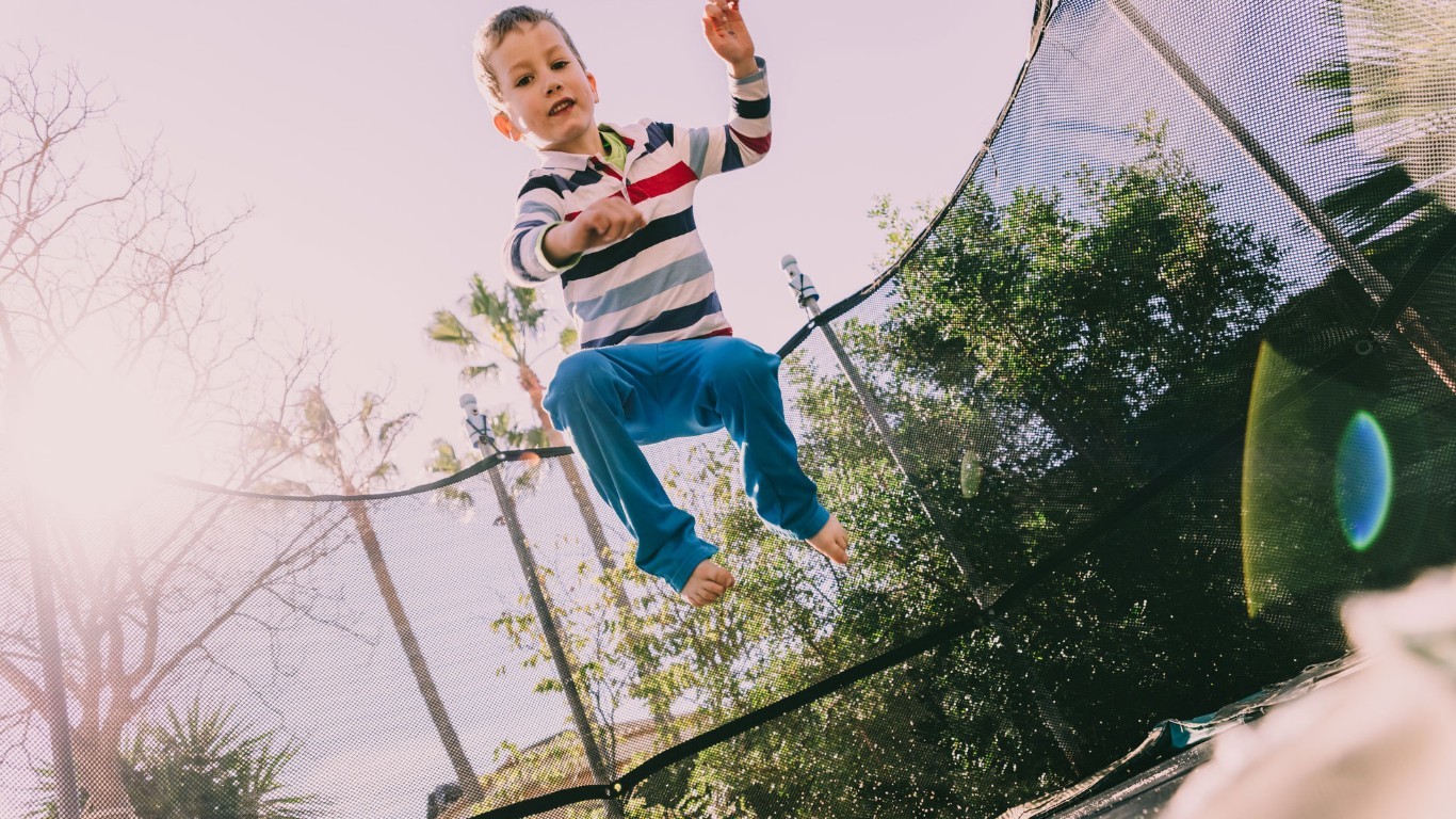 Cosas a tener en cuenta al usar un trampolín para niños. Trampolín para niños, proveedor de fábrica de China de trampolín para niños