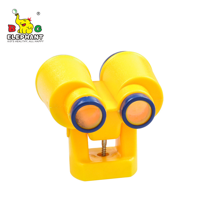 Mini binoculares, accesorios para parques infantiles, juego de columpio telescópico, Mini binoculares de juguete de plástico para niños