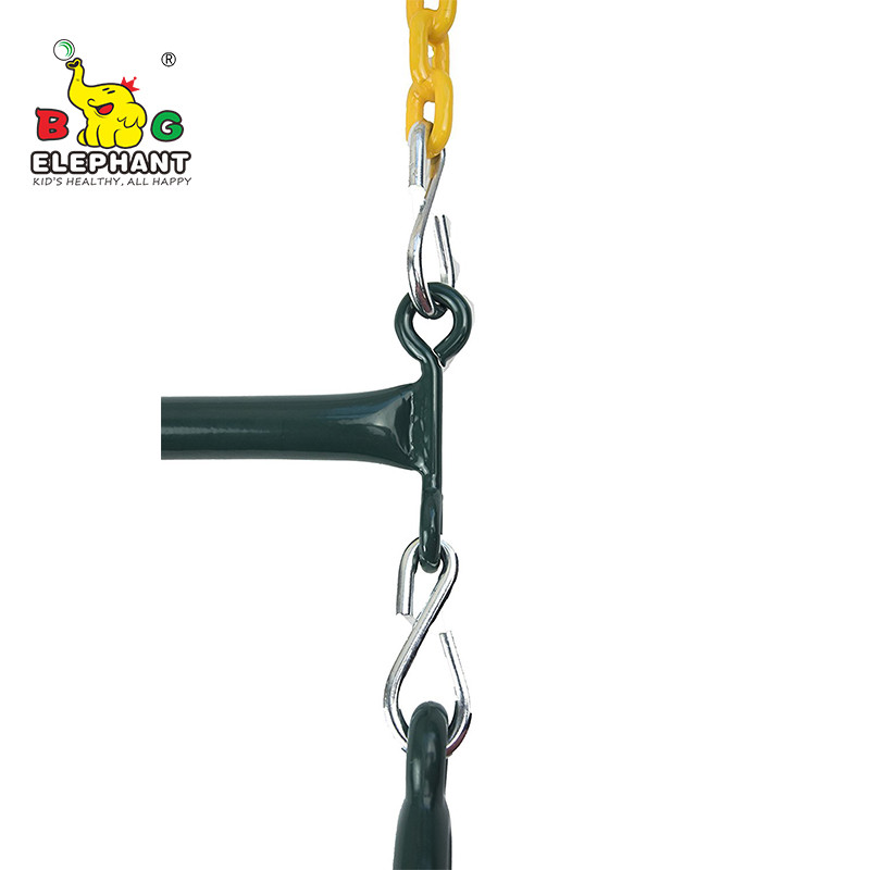 Columpio de barra al aire libre, accesorio de juego de columpio Trapeze Swing Bar Monkey Bar para niños Accesorios de columpio Fabricante personalizado