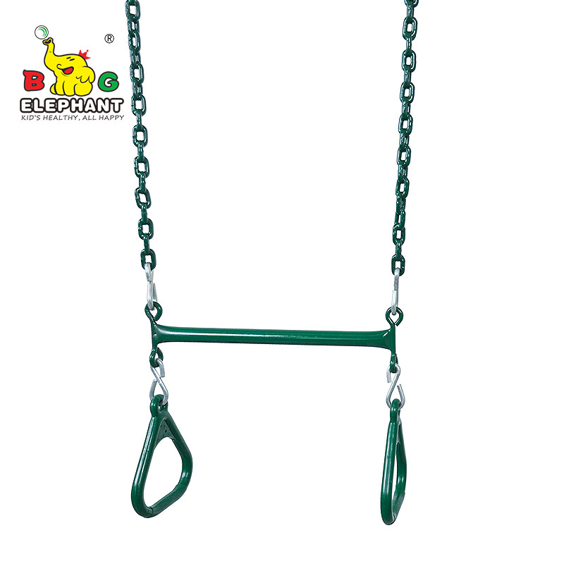 Columpio de barra, accesorio de juego de columpio, barra de columpio de trapecio, barra de mono para niños, accesorios de columpio, fabricante personalizado