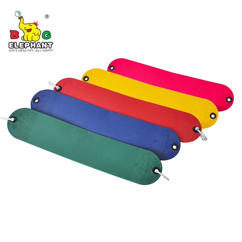 Siège de balançoire multicolore ceinture EVA ceinture de balançoire corde ou chaînes balançoires accessoires fabricant personnalisé
