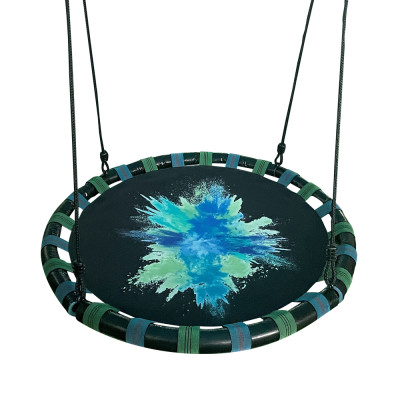 Colorful OEM Platform Saucer Tree Swing with Foldable Package