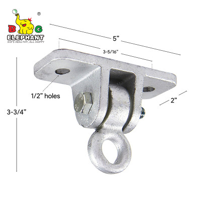 Dacromat Tire Swing Hardware Swivel Hanger Playground Accessories