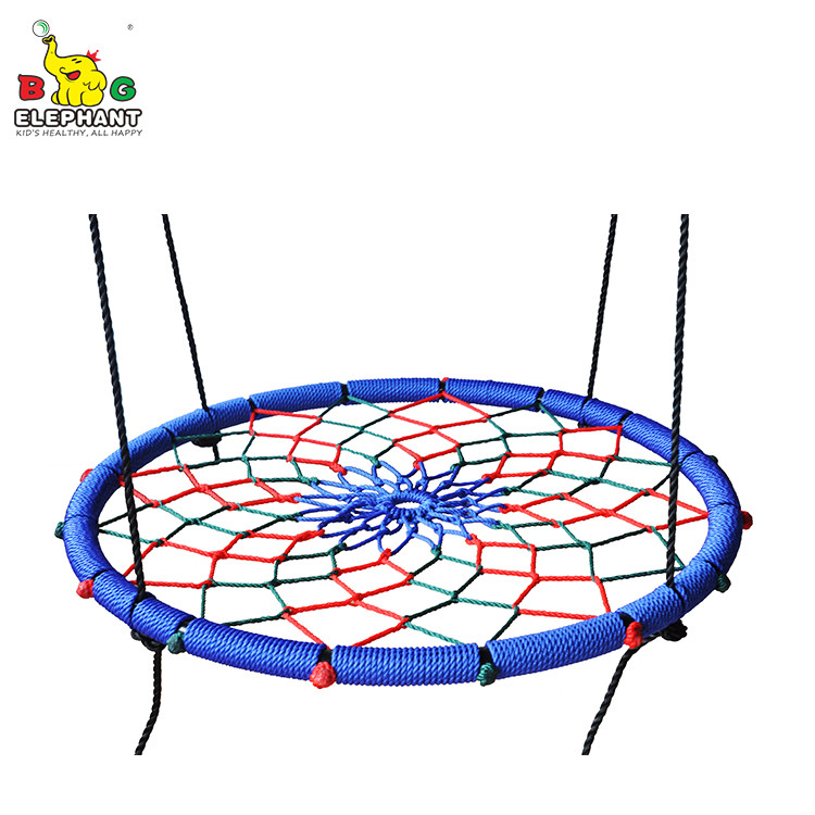 web swing,Round Nest Swing New Pattern Flower Swing baby Indoor Playground outdoor Play set for kids customized manufacturer