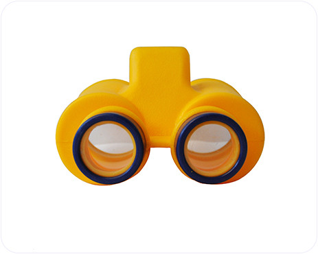 Plastic Binocular,Playground Accessories Telescope Swing Set Kids Plastic Toy Mini Binocular for Children