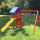 Swing Set Wooden Outdoor Playground Tower Fort Play Set for Kids Swing Set Customized Manufacturer