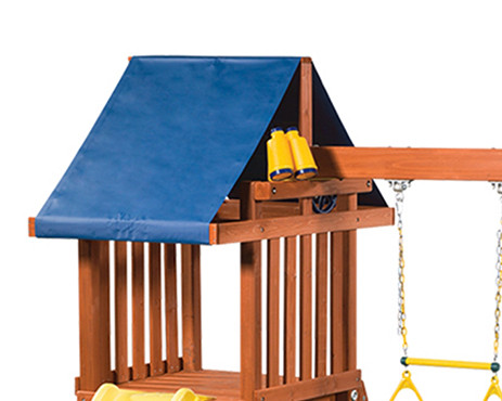 wood playground,Swing Set Wooden Outdoor Playground Tower Fort Play Set for Kids Customized Manufacturer