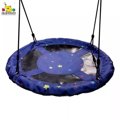 Customized Star Pattern Platform Swing Saucer Tree Swing with Foldable Package OEM Manufacturer