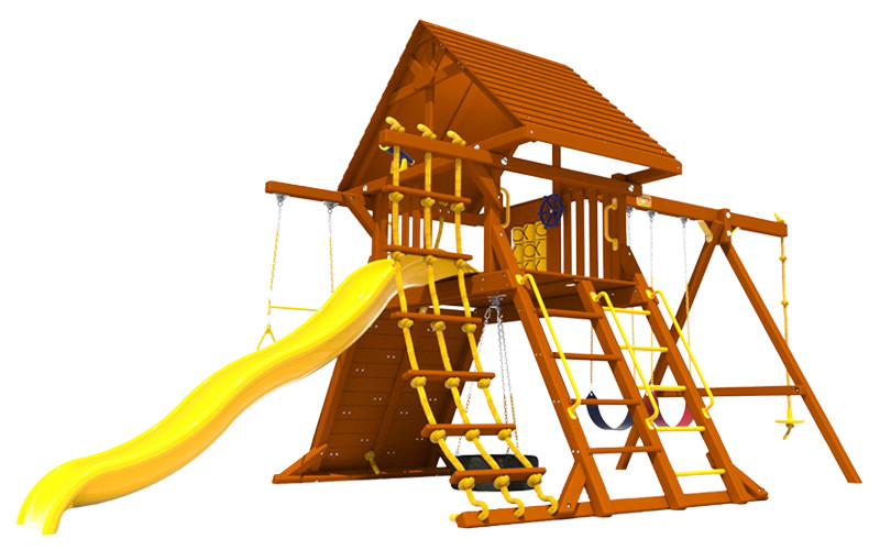 wooden playground
