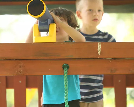 Children's plastic telescope