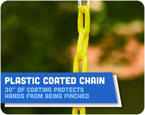 plastic coated chain