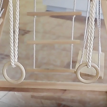 baby wooden climbing frame