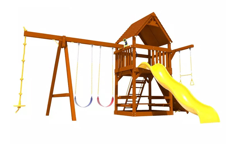 Outdoor Kids Playground Swing Set