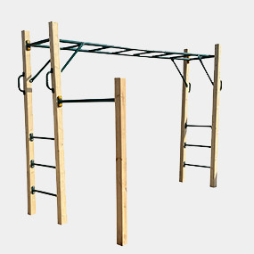 Wooden Climbing Frame