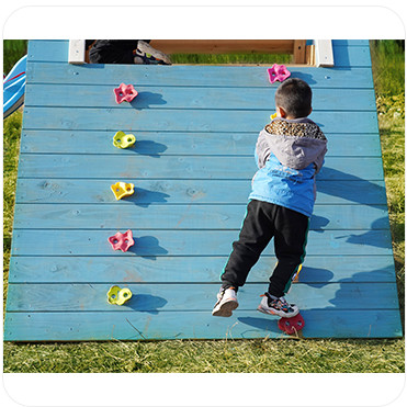 Wooden Climbing Frame