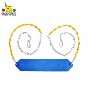 PC-SS01C Heavy Duty Strap Swing Seat - Playground Swing Seat Replacement and Carabiners for Easy Install - blue