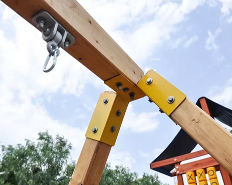 wood outdoor playground equipment