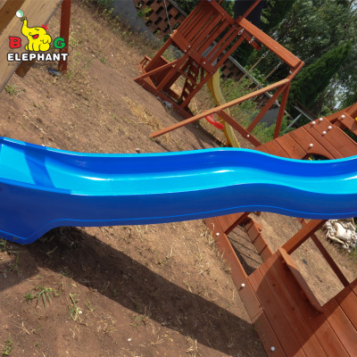 Playground Plastic Slide for Kids Professional Factory Directly Play sets Customized