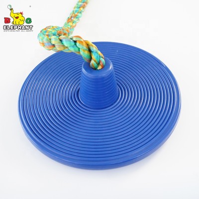 PC-SS13B-Kids Disc Swing Colorful Rope Tree Climbing Swing