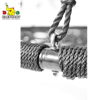 PC-MC12-Birds Nest Swing Can Climb Rotating Round Outdoor Kids Swing