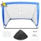 foldable portable kid football goal outdoor  football training net