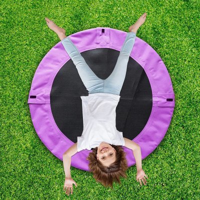 Outdoor Round Tree Swing Children Garden Saucer Swing