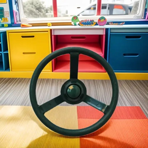 Fashion Cute Kids Plastic Steering Wheel Toddler Steering Wheel Toy Playground Accessories Customized Manufacturer