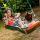 Outdoor PE Rope Hanging Platform Swing Bed for Multi-Child