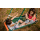 Outdoor PE Rope Hanging Platform Swing Bed for Multi-Child