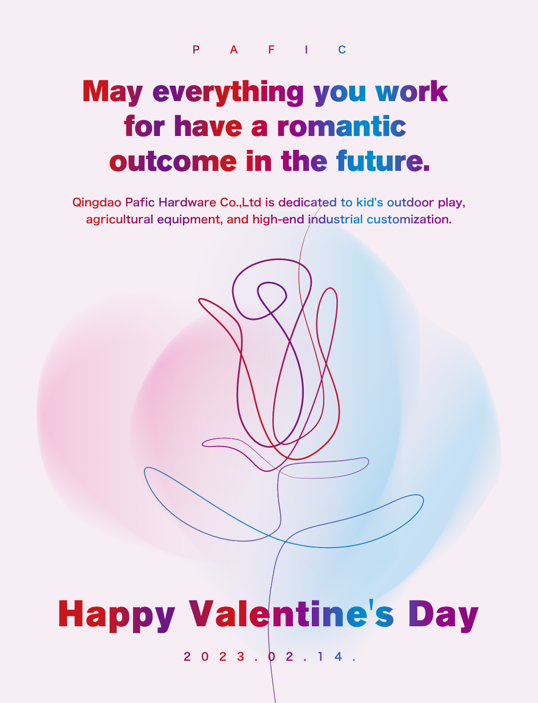 Happy Valentine's Day-May everything you work for have a romantic outcome in the future