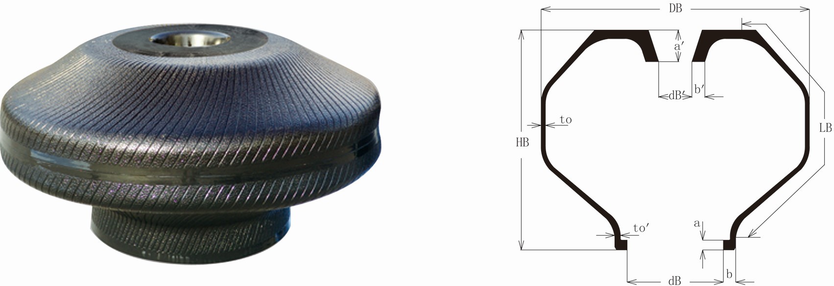 INJECTION AB TYPE RADIAL TYRE CURING BLADDER