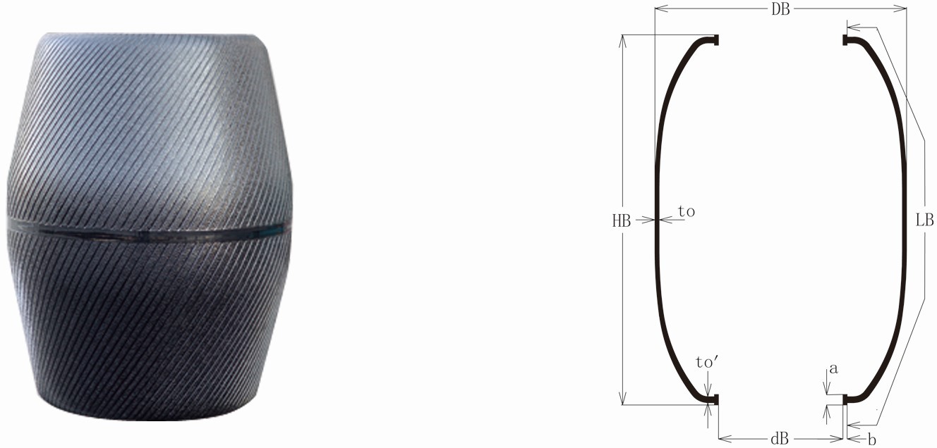 B TYPE BIAS TYRE CURING BLADDER