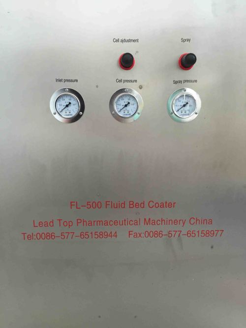 Máquina de lecho fluidizado de secador FL-60 para laboratorio, secador, granulador, revestimiento muti-función