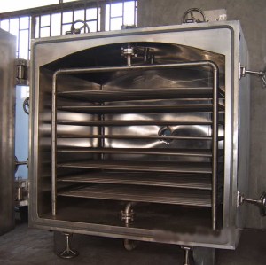 Máquina de secado al vacío de frutas y verduras cuadradas FZG-8 / horno de secado al vacío