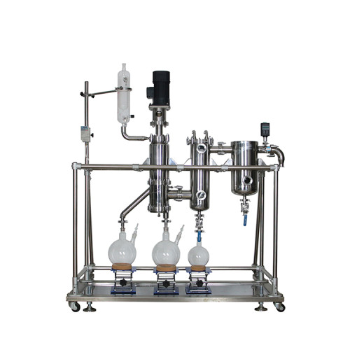 Equipo de destilación de extractor de corto recorrido de aceite de CBD de cáñamo LTSP-5