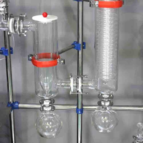 Equipo automático de destilación molecular de corto recorrido de aceite esencial de cáñamo LTSP-50