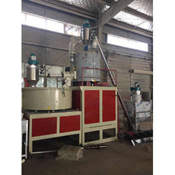 Mixing machine, mixer of plastic granules