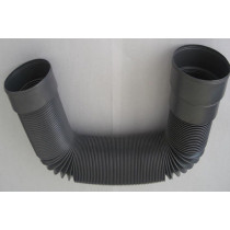 PU/PVC kitchen ventilator exhaust corrugated pipe extrusion machine-Zhongkaida Plastic Machinery