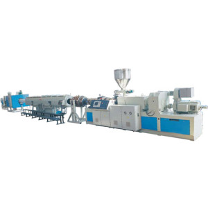 PVC-C/PVC power cable covered plastic pipe extrusion machine-Zhongkaida Plastic Machinery