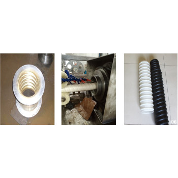 HDPE Prestressed corrugated plastic pipe extrusion machine-Zhongkaida Plastic Machinery